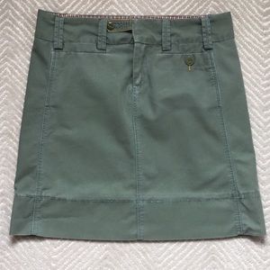 Cotton Canvas Skirt